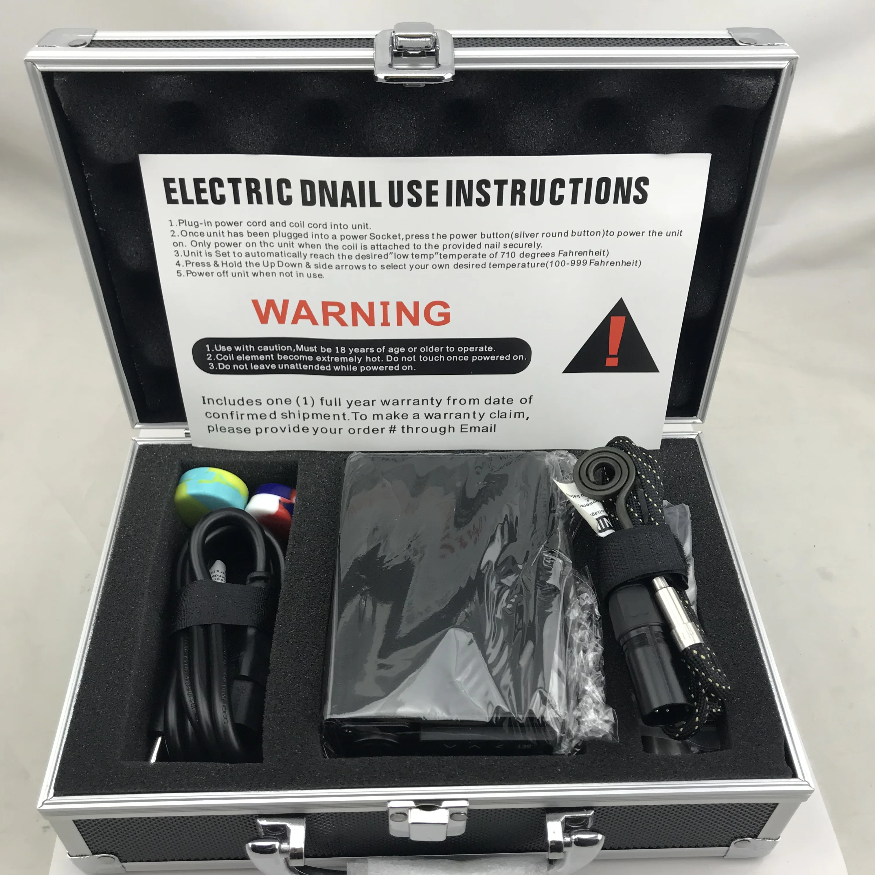 

2019 High quality enail kit vaporizer controller with heating coil