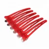 Common plastic mixed metal hair section clip