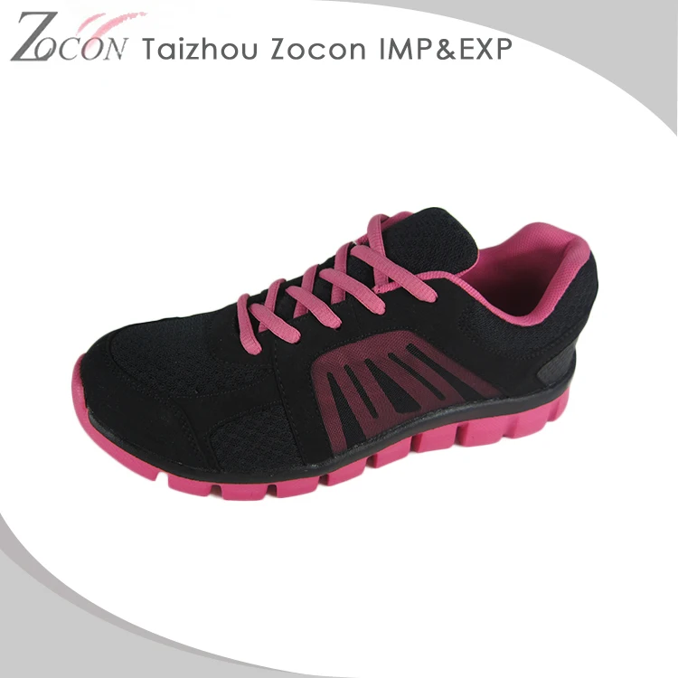 Manufacturer 2016 Latest Design Mesh Fabric sneakers Women Sports Shoe