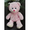 Wholesale teddy bear cute pink rose plush teddy bear without MOQ