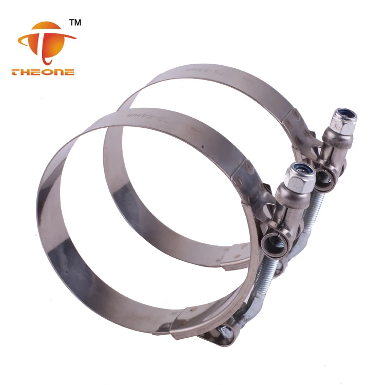 
W2 And W4 Stainless Steel 201 T Bolt Hose Clamps 