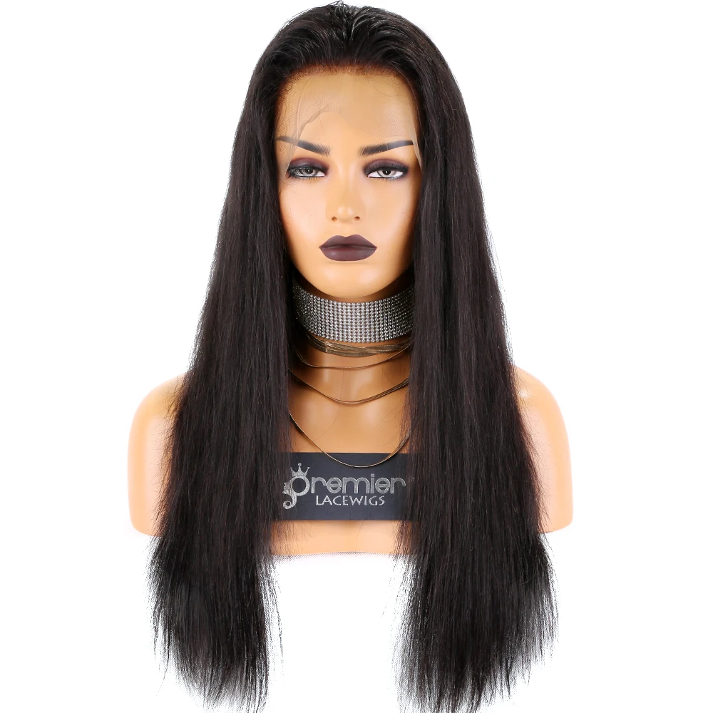 

Ready to ship cambodian remy human hair 180% heavy density deep parting 360 lace frontal wig