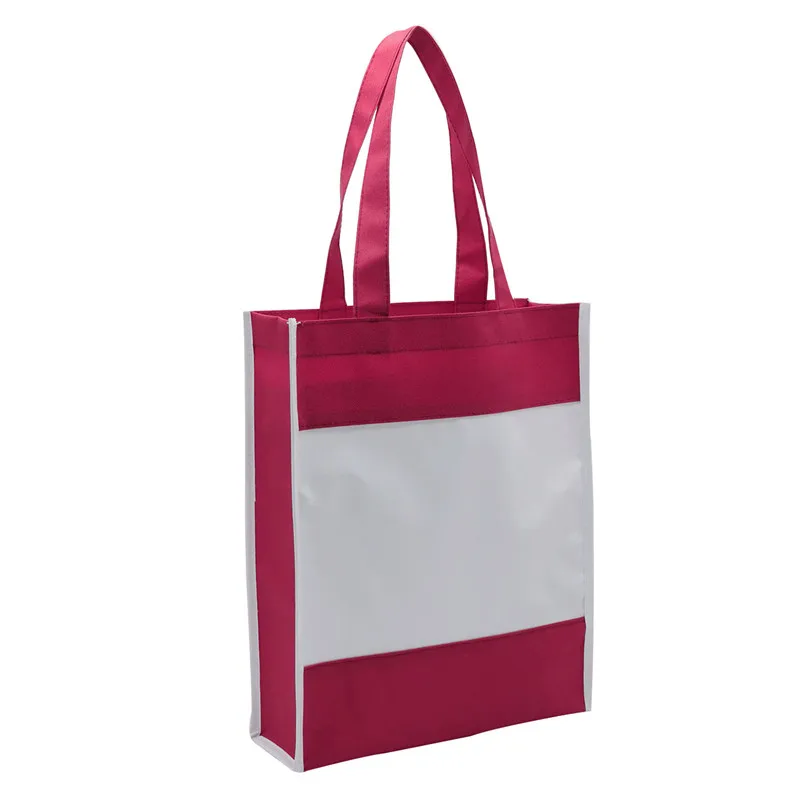 
Wholesale Custom Printed LOGO Tote Bag, Promotional Custom 600D Polyester Tote Bag With White PVC 