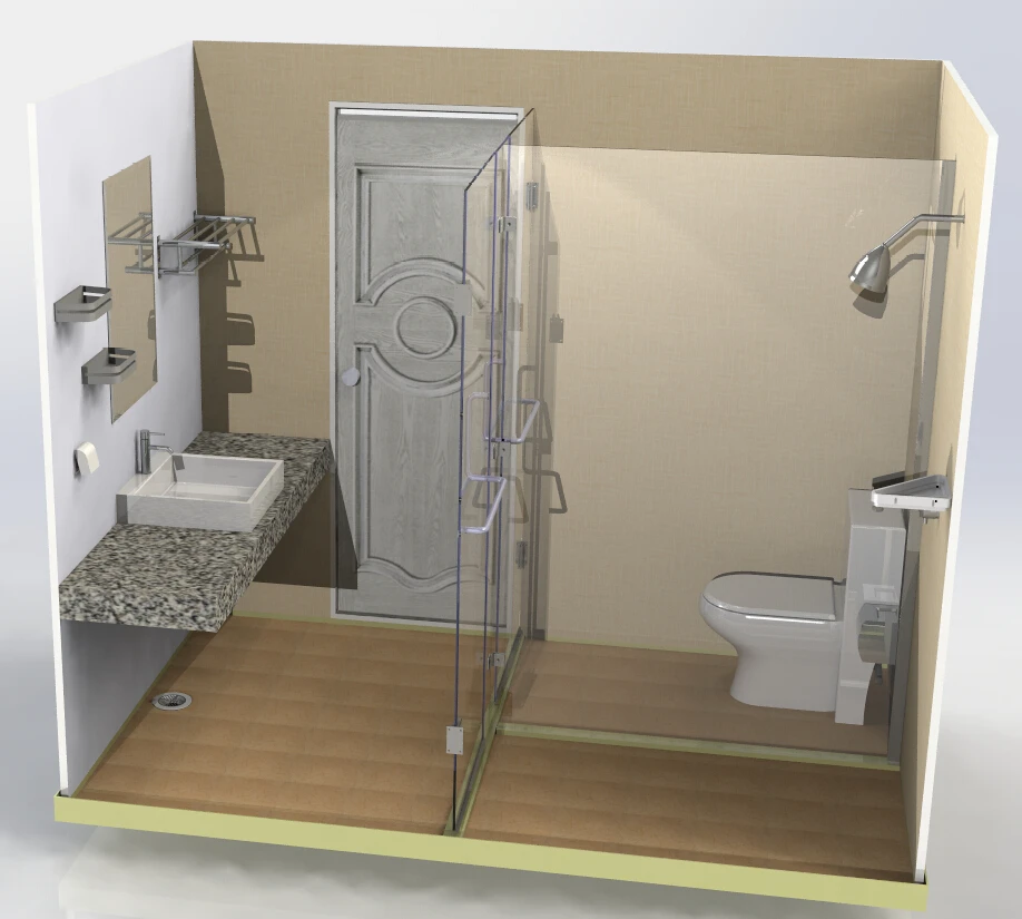 Ready Made Prefab Camping Bathroom Pod For House Buy Bathroom Pod