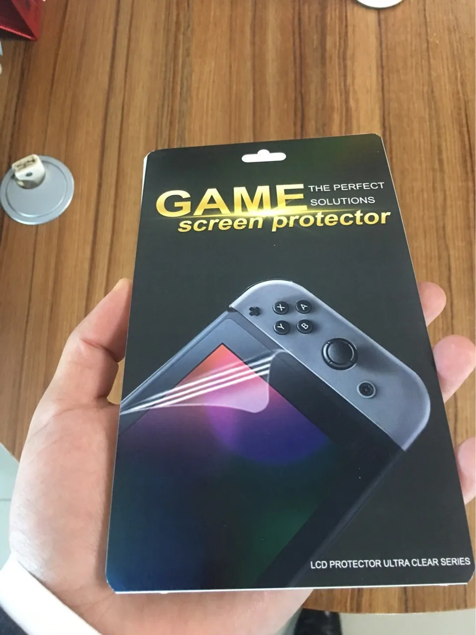 Hot selling Ultra-thin 0.25mm 9H Tempered glass film for Nintendo Switch screen protector with retail package