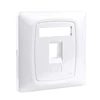 New type 1port ethernet rj45 wall plate 3M face plate