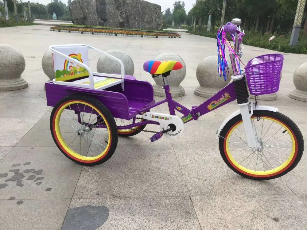 three wheel bike with child seat