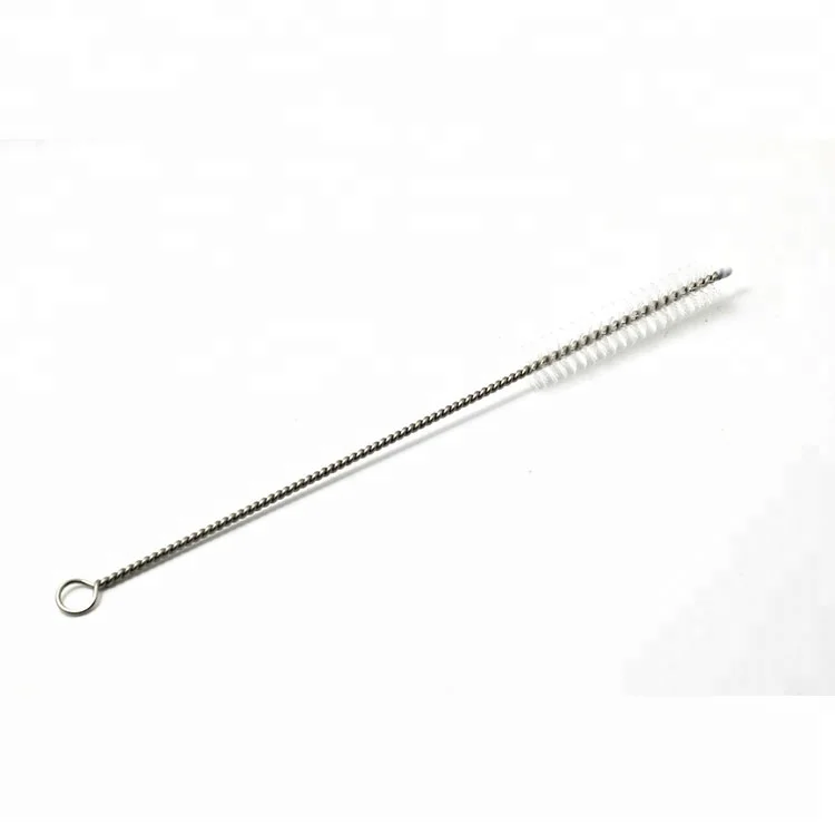 

Stainless Steel Cleaning Brushes For Straw,Made in China, White