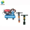 air compressor with drill bit and tools for impact ground