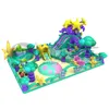 Adult cheap inflatable obstacle course for shipping centre
