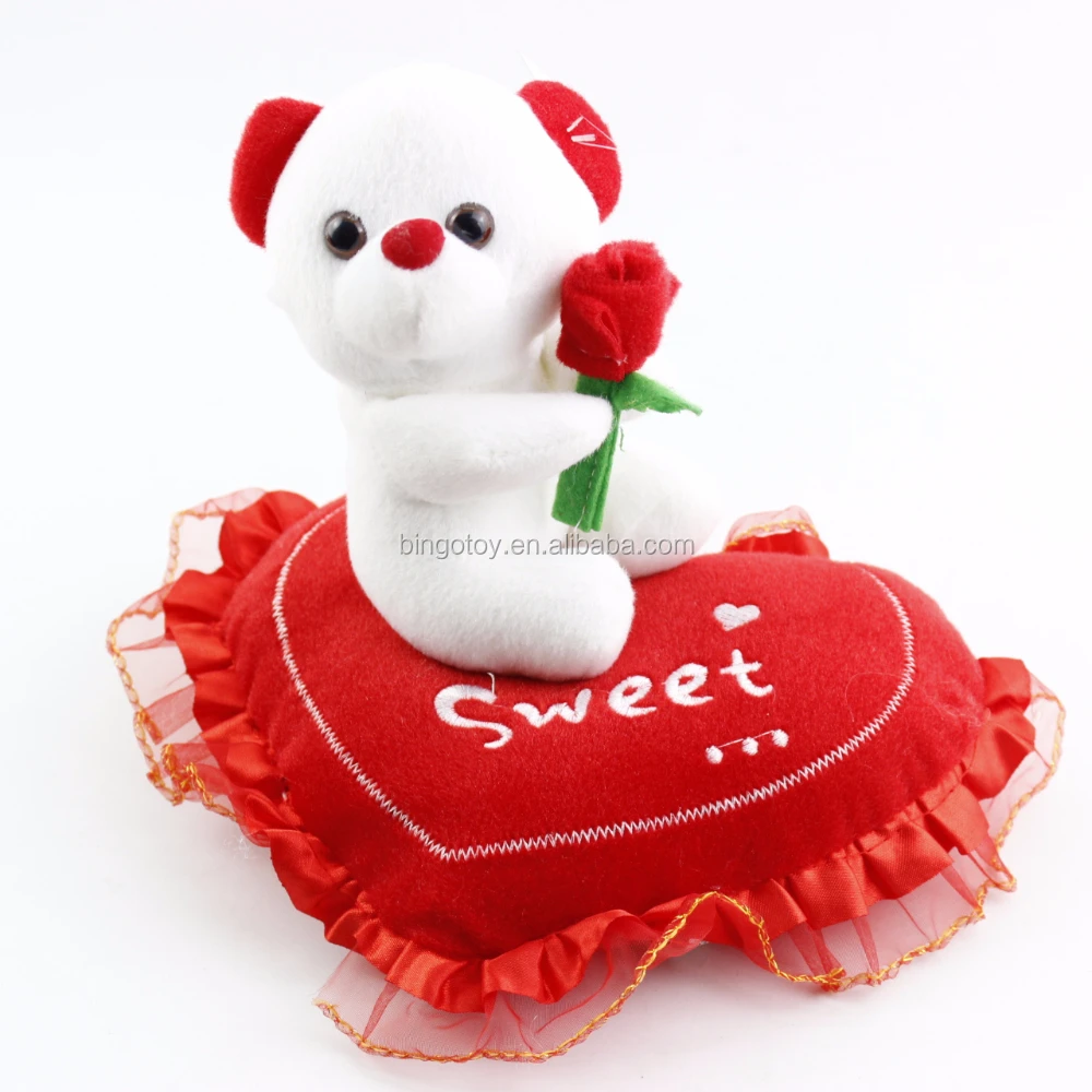 En peluche valentine jour cadeau en peluche ours en 