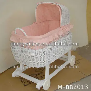 moises de mimbre para muñecas