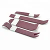 4pcs Red color Auto Car Radio Door Clip Panel Trim Dash Audio Removal Installer Pry Tool Kit Car Panel Removal Tool