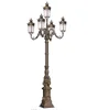 Cast Aluminum Outdoor Driveway Decorative Quality Led Garden Lamp Post