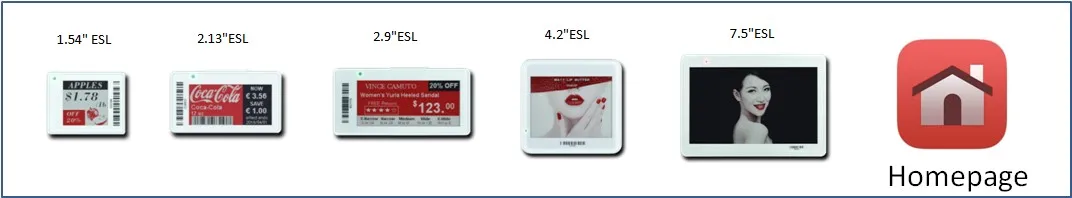 rfid esl price tag