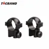 Rifle Picatinny Rail Scope Mount Classic Round Head 1" Scope Rings