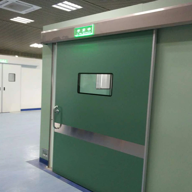 GS60H Low Price Hospital Aluminium Hermetic Sliding Door