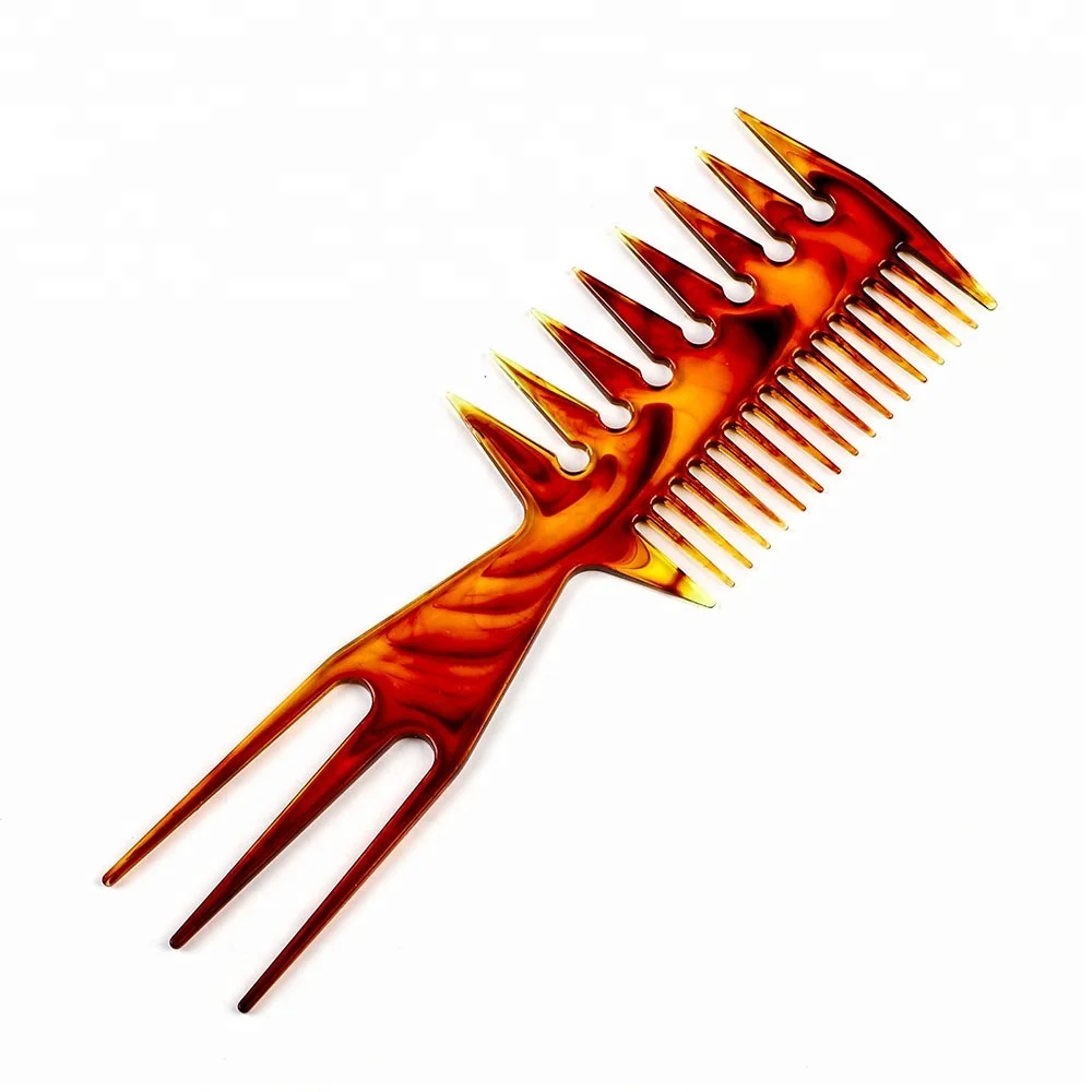 Wide Tooth And Thinning Plastic Two Side Hair Combs Buy Hair