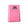 PU Material Coil Notebook with Calculator, 8 Digit Displayed Solar Power Calculator
