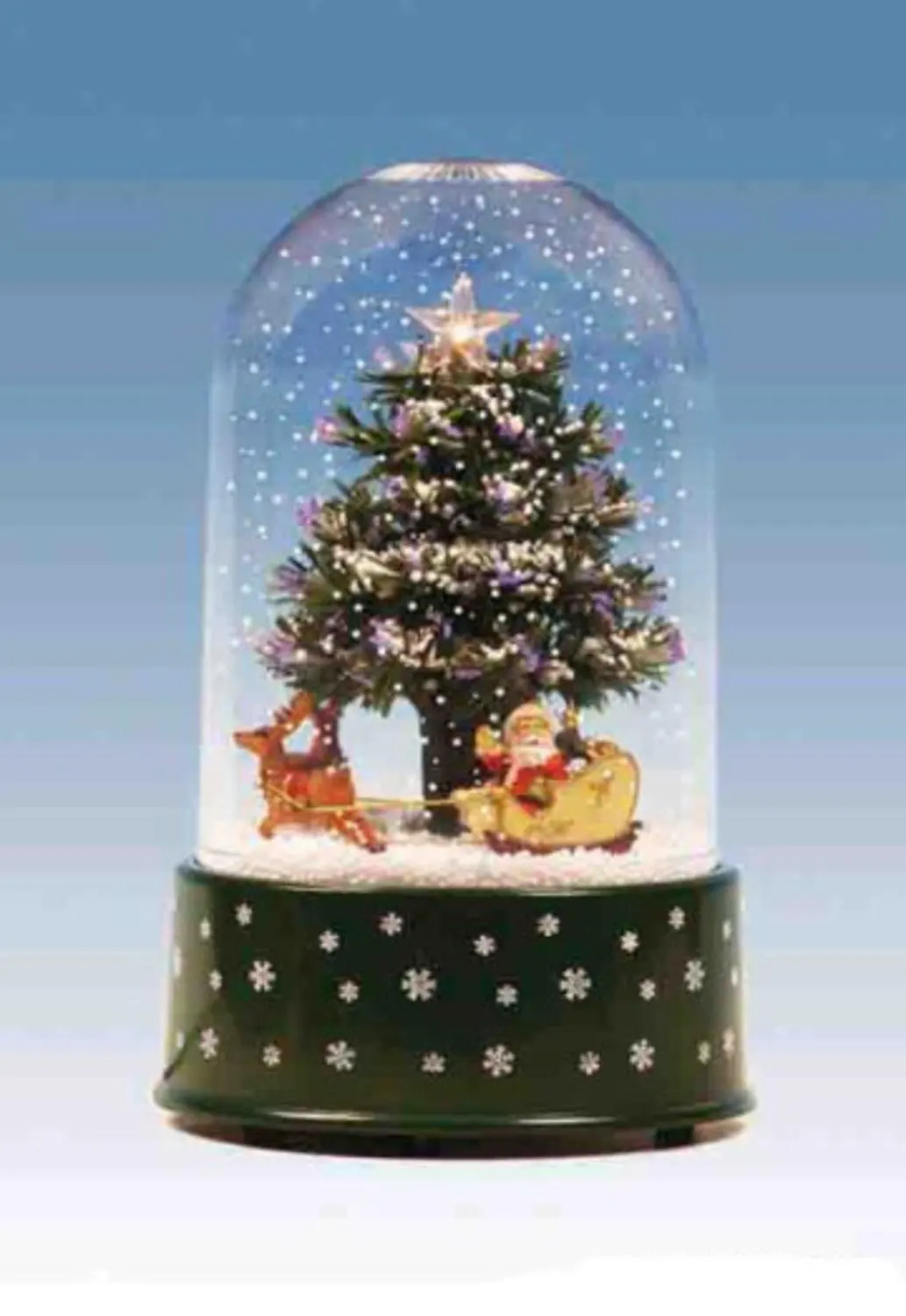 get quotations 1175 pre lit musical and animated christmas tree snow globe glitterdome - Musical Animated Christmas Decorations get quotations 1175 pre lit musical and animated christmas tree snow globe glitterdome - Musical Animated Christmas Decorations