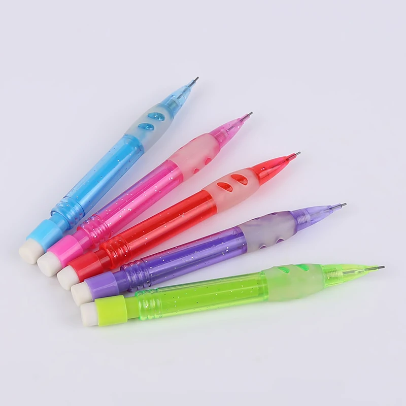 Hot Sell Plastic Mini Mechanical Pencil For Kids Gift 9.5cm Short