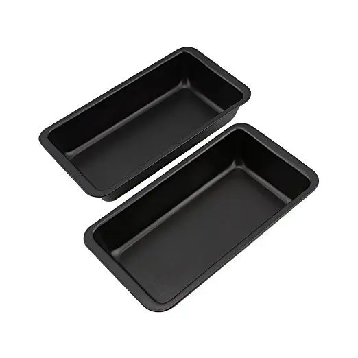 

Non-Stick Black Carbon Steel Loaf Pan Home Kitchen Loaf bake Pan Insert Bread Baking Pan Bakeware