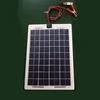 10W solar panel portable charging for 12v caravan tracker