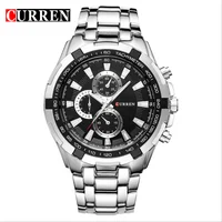 

Curren 8023 men's watch stainless steel quartz wrist watches