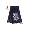2018 Latest Model Polyester Africa Embroidery French Lace Fabrics Sequins For Dress XZ1462B