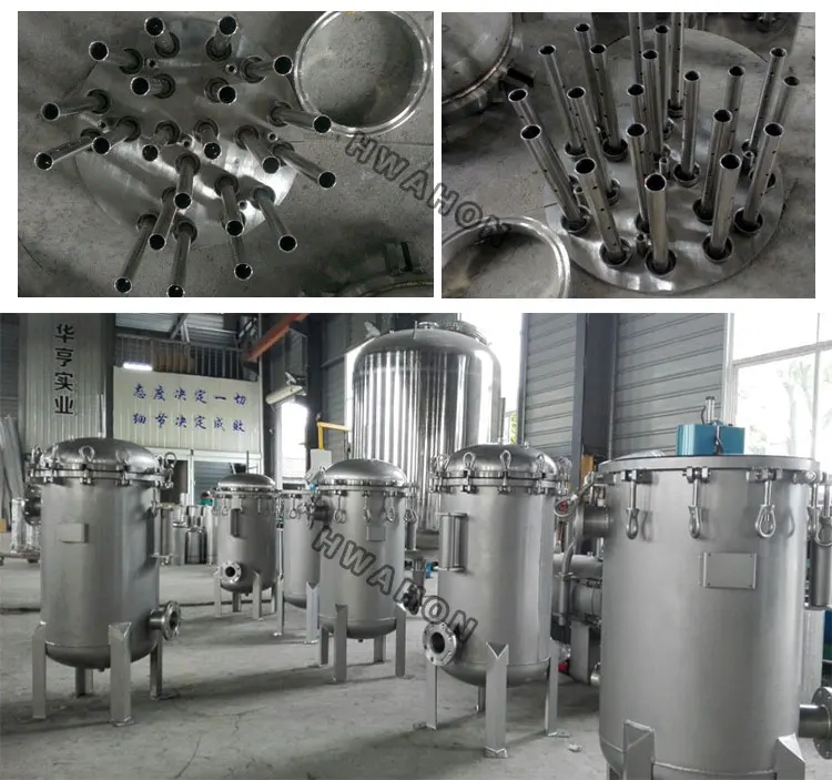 Water Cartridge Filter Housing Wastewater Filtration Treatment For Swimming Pool Industrial