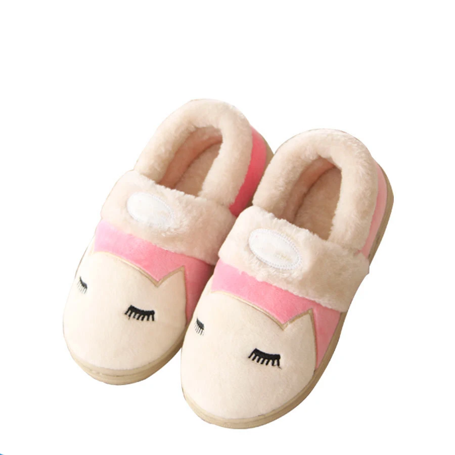

High quality new fashion leather warm slipper custom logo slippers