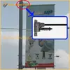 pole mounted flag device