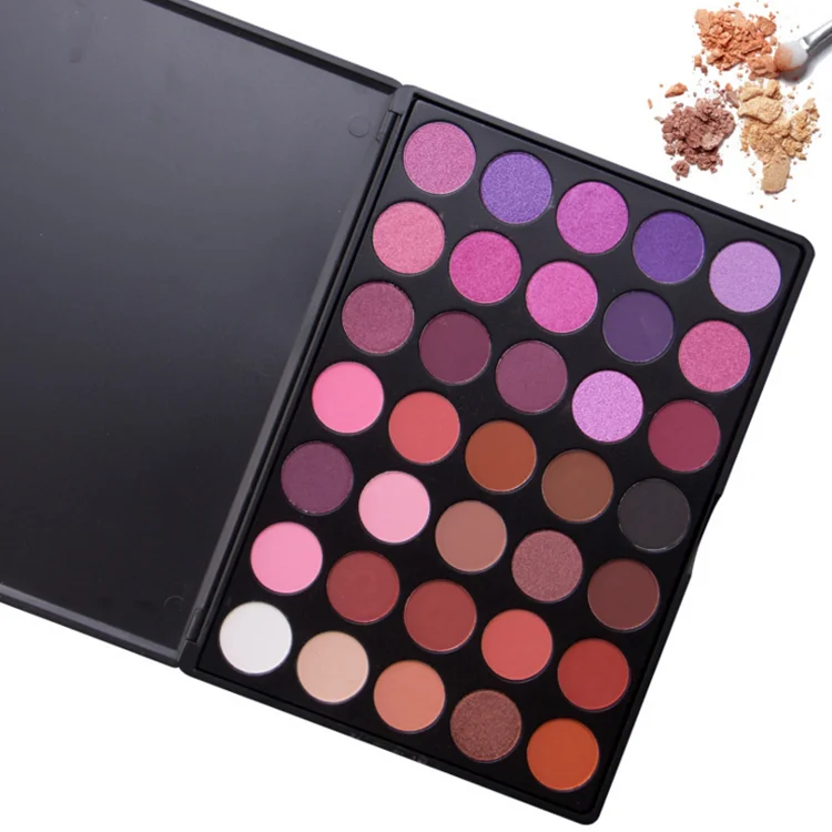 

Eyeshadow manufacturer 35 color shimmer eyeshadow palette no brand