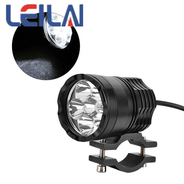 Factory 60w Led Motorcycle Light L6 Led Laser Gun Auxiliary Light 6000k Aluminum Housing Buy