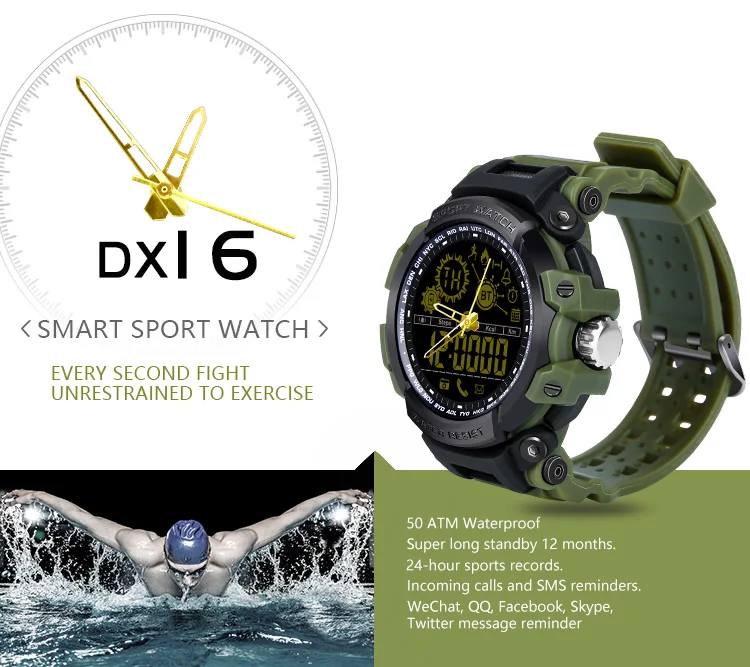 Diggro di10 smart sports watch 2024 fitness tracker