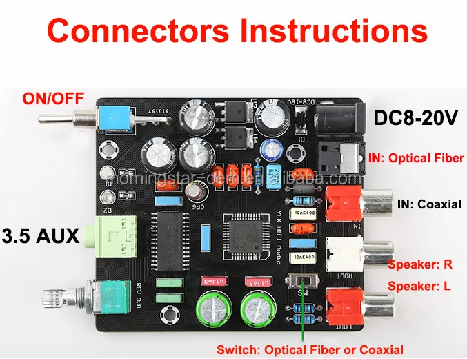 Oem Odm Factory ~ Tda1305 Professional Digital To Analog Converter Car ...