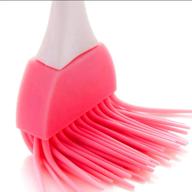 

Kitchen Utensil Silicone Brush Spatula Cookie Spatula With Plastic Handle