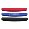Customized natural rubber ergonomic comfortable soft Gel keyboard wrist rest pad