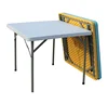 Customer popular folding table dining table round table indoor