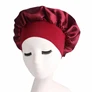 Soft Satin Head Scarf Sleeping Cap custom Hair Covers Turbans Bonnet Headwear for Women