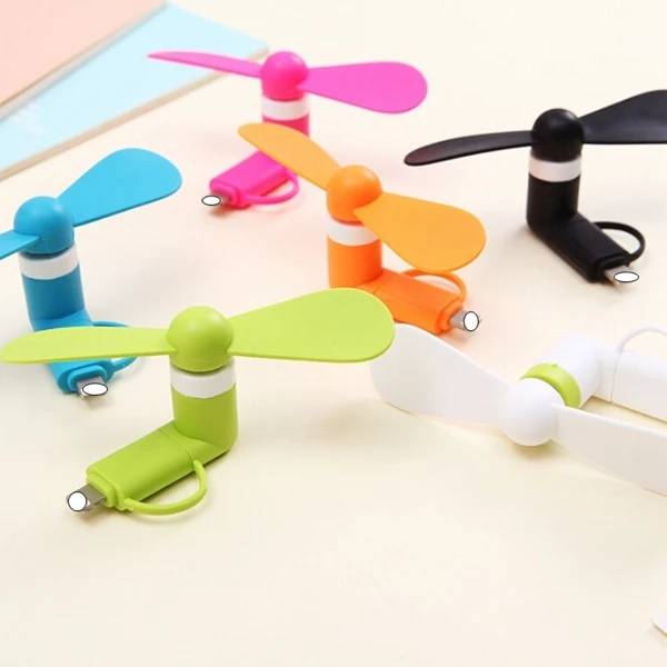 

Portable Mobile Phone USB Mini Fan for iPhone and Android, Customized