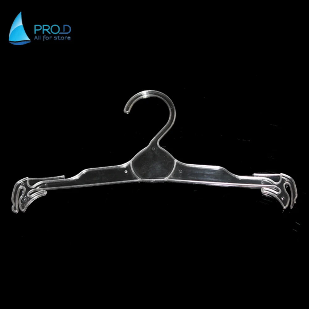 

China Manufacturing Best Selling Plastic Hanger For Underwear, Transparent