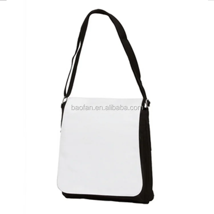 

Customized blank sublimation small canvas shoulder bag