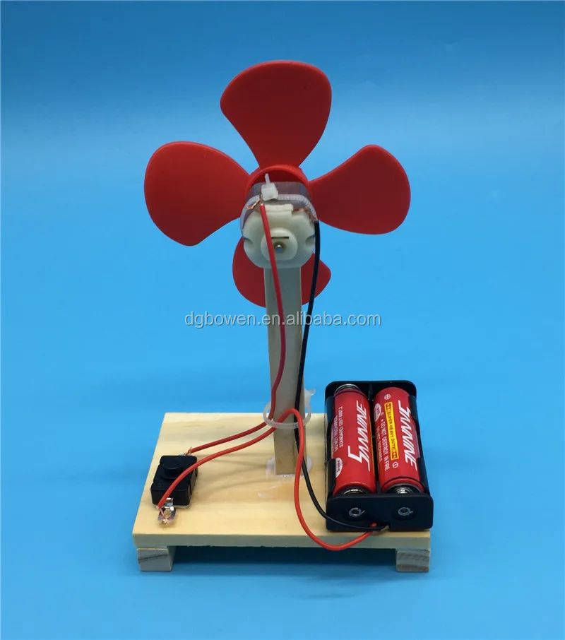 Manual Assembly For Small Electric Fan Toy With And Technological ...