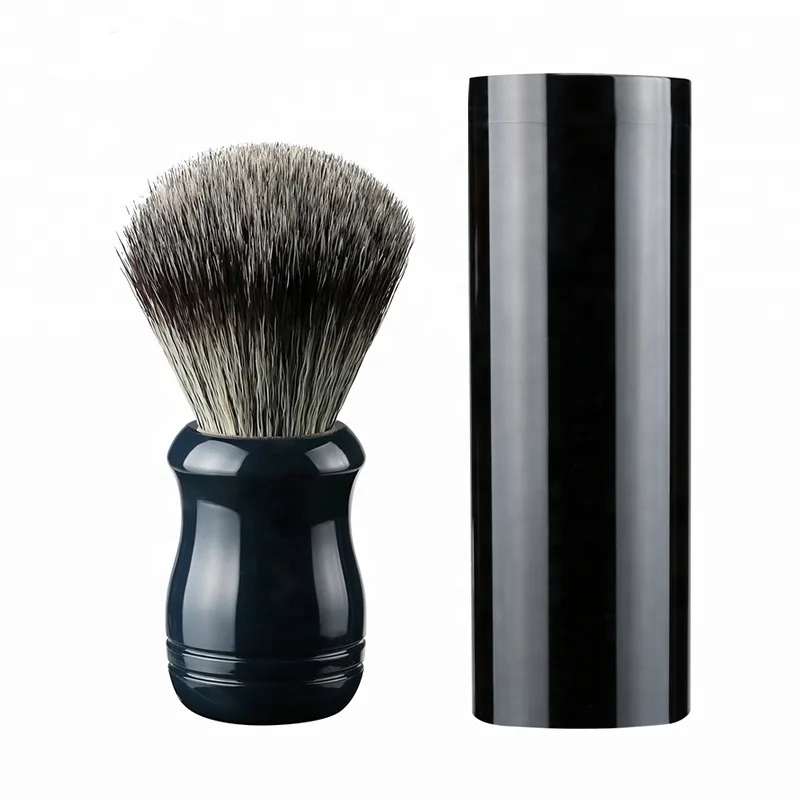
JDK Professional Manufacturer Synthetic Shaving Brush Acrylic Handle with Private Label 