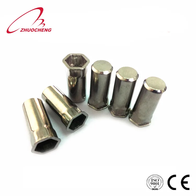 Stainless Steel M6 Flat Head Cylindrical Blind Rivet Nut Buy Rivet