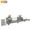 Double Head Cutting Saw Machine UPVC PVC Window Making Machine 90 and 45 Degree Profiles Processing Equipment