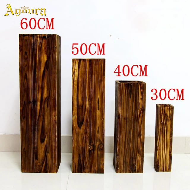 

Wholesale Elegant Graceful Antiseptic Fir Wood Flower Vase Large Size 13.5CM