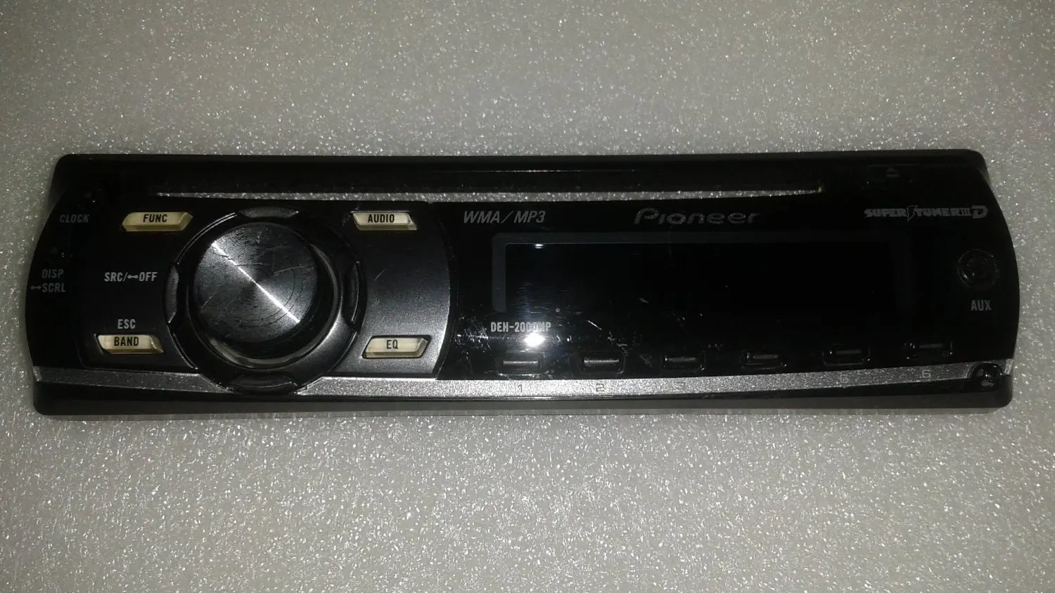 PIONEER DEH-2000MP FACEPLATE ONLY