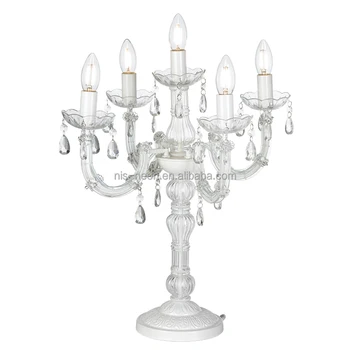 Crystal table chandelier